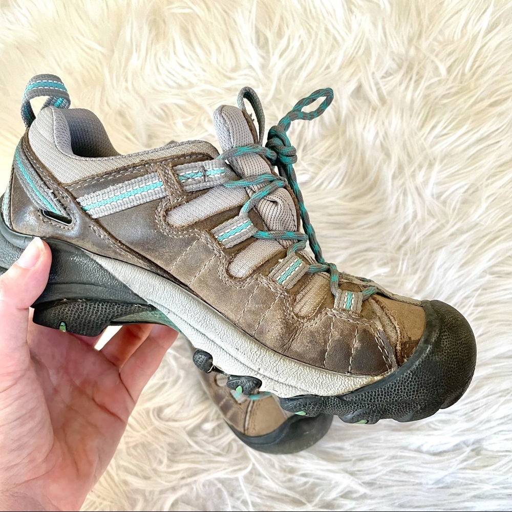 Keen Targhee II Hiking Shoes Brown Size 6 Waterproof Outdoor Leather Travel - Picture 2 of 9